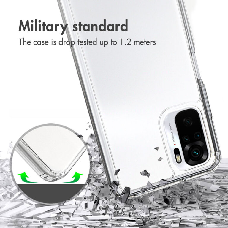 Accezz Xtreme Impact Backcover Xiaomi Redmi Note 10 (4G) / Note 10S - Transparant - Afbeelding 2