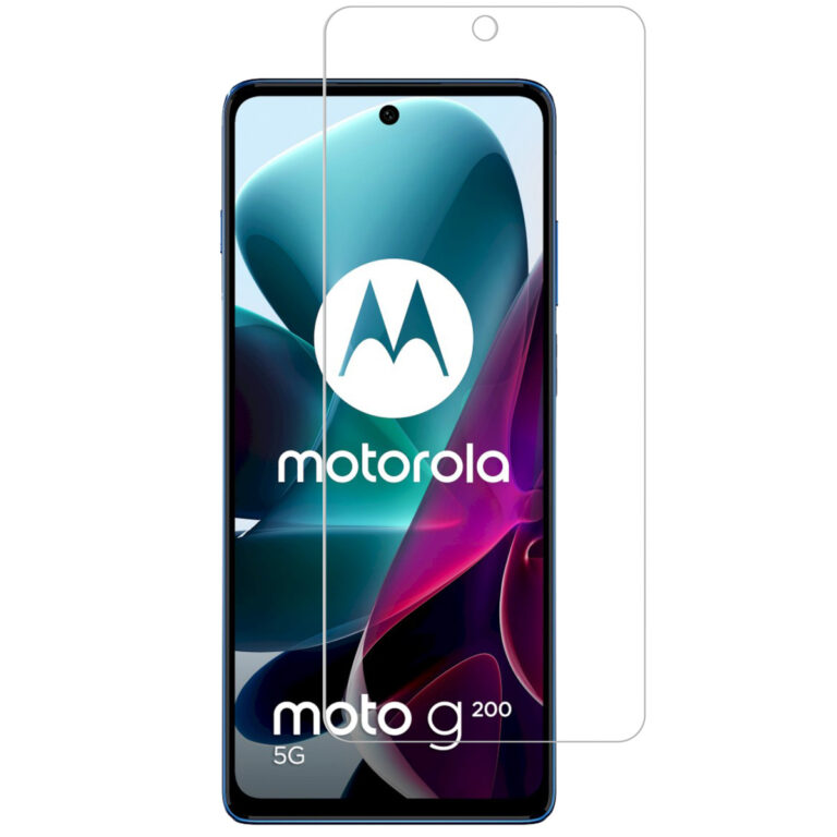 Selencia Gehard Glas Screenprotector Motorola Moto G200 - Afbeelding 3