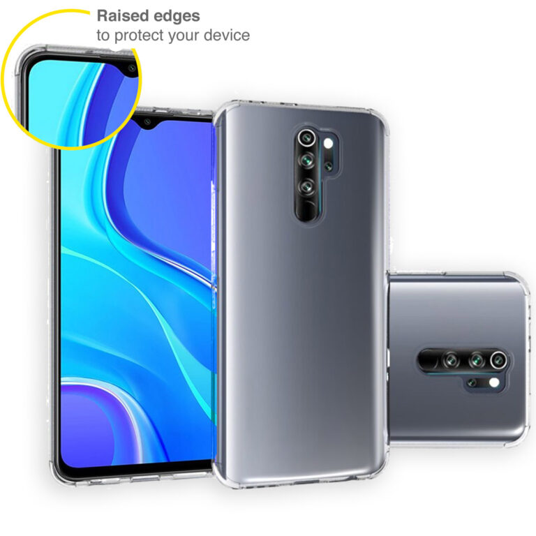 Accezz Clear Backcover Xiaomi Redmi 9 - Transparant - Afbeelding 3