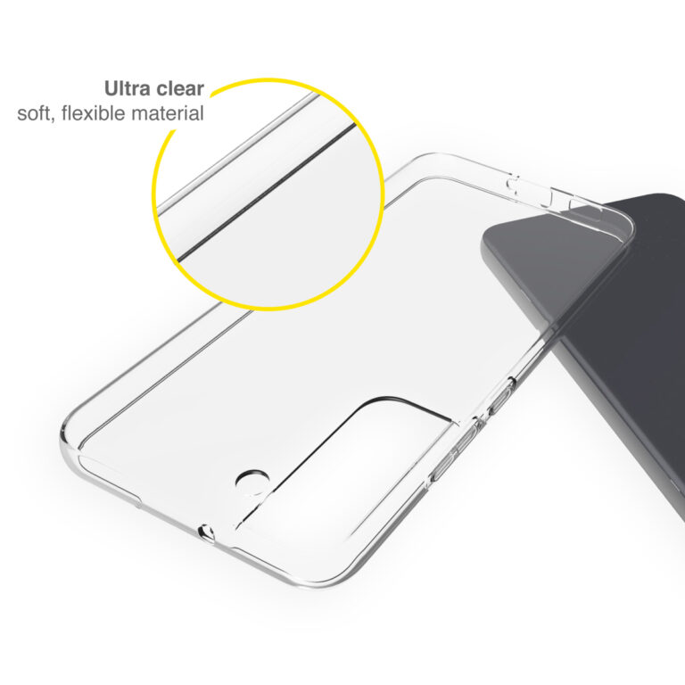 Accezz Clear Backcover Samsung Galaxy S22 Plus - Transparant - Afbeelding 2