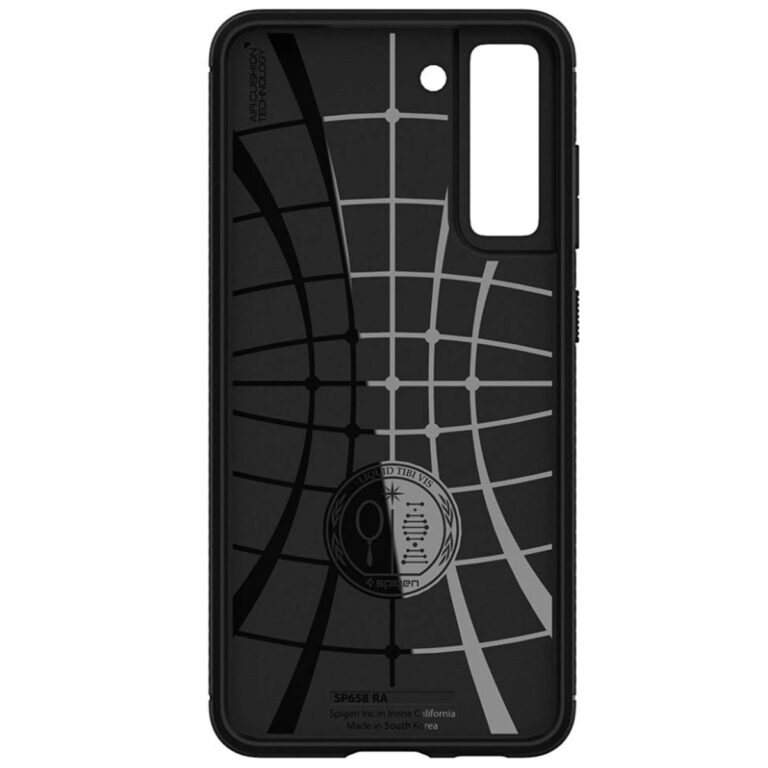 Spigen Rugged Armor Backcover Samsung Galaxy S21 FE - Zwart - Afbeelding 7