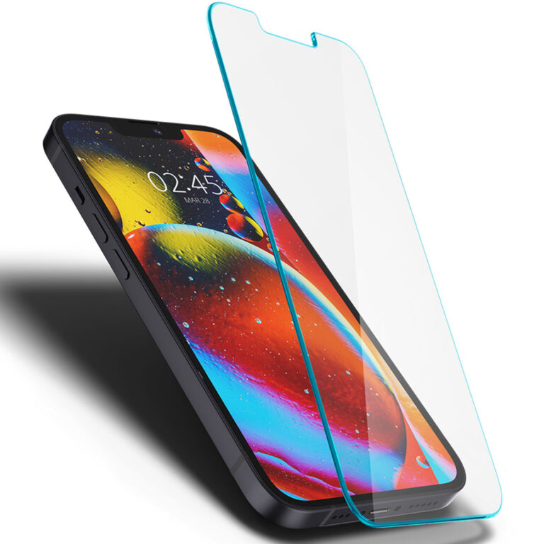Spigen GLAStR EZ Fit Screenprotector 2 Pack + Applicator Apple iPhone 13 / 13 Pro / 14 / 16e - Afbeelding 8