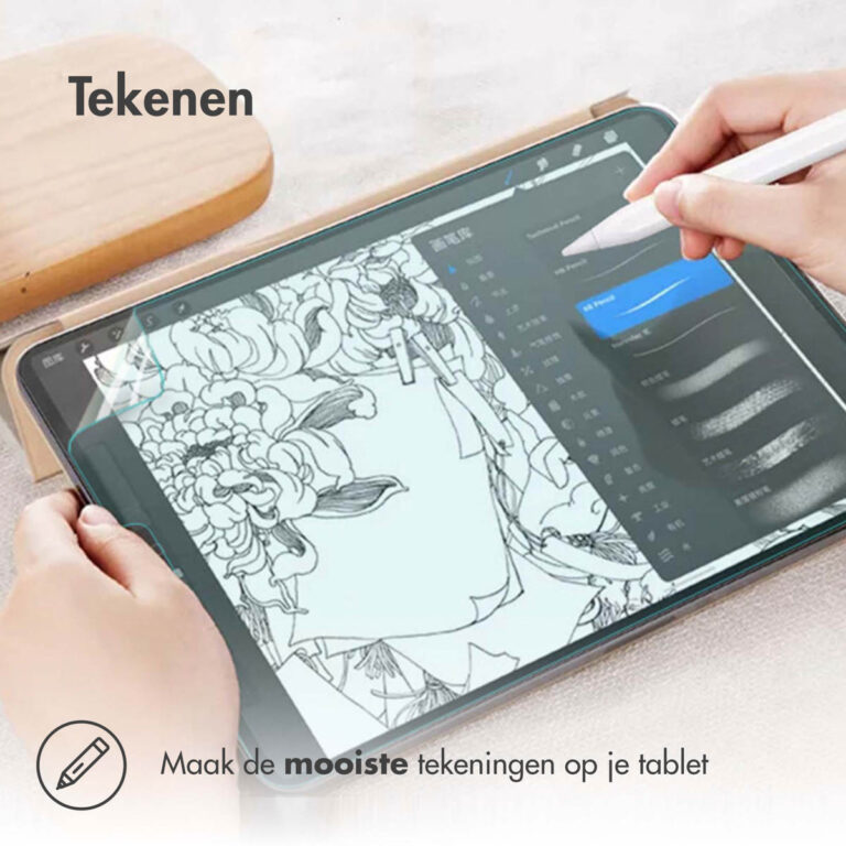 Accezz Paper Feel Screen Protector Apple iPad Pro 11 (2022 / 2021 / 2020 / 2018) - Afbeelding 7