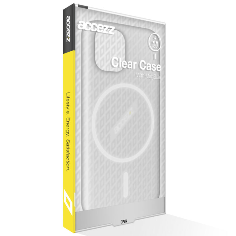 Accezz Clear Backcover met MagSafe iPhone 13 Pro Max - Transparant - Afbeelding 2
