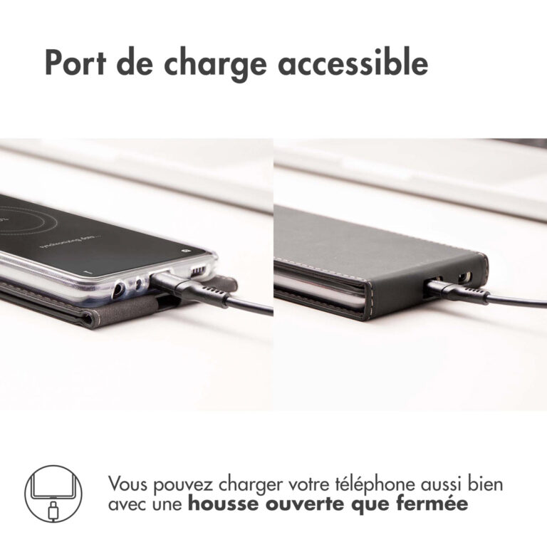 Accezz Flipcase iPhone 13 Pro - Zwart - Afbeelding 10
