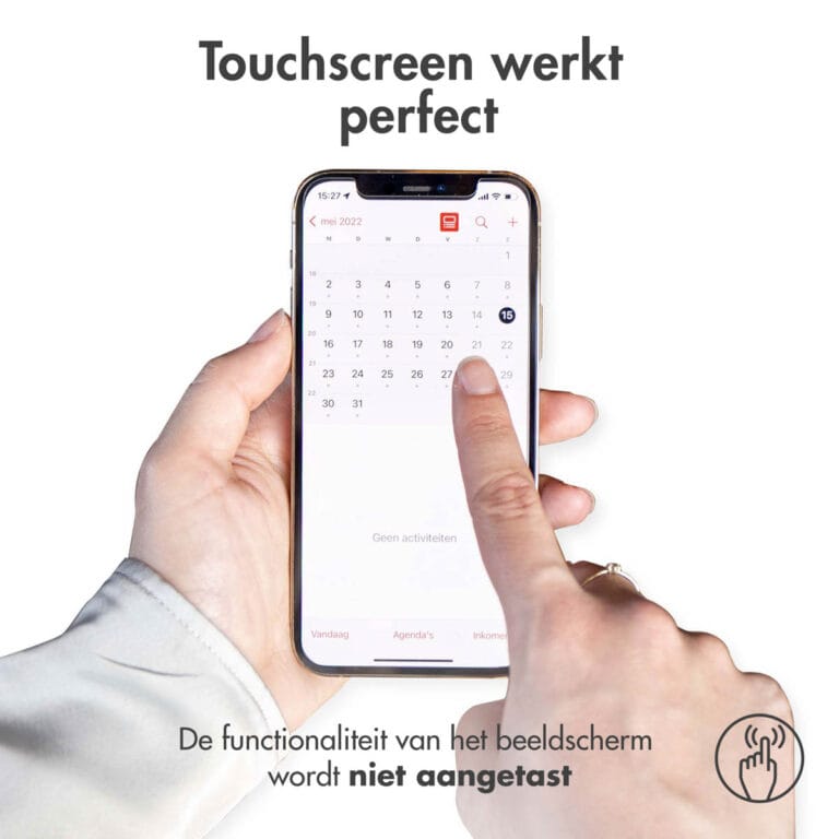 Selencia Gehard Glas Screenprotector Oppo A76 (4G) - Afbeelding 4
