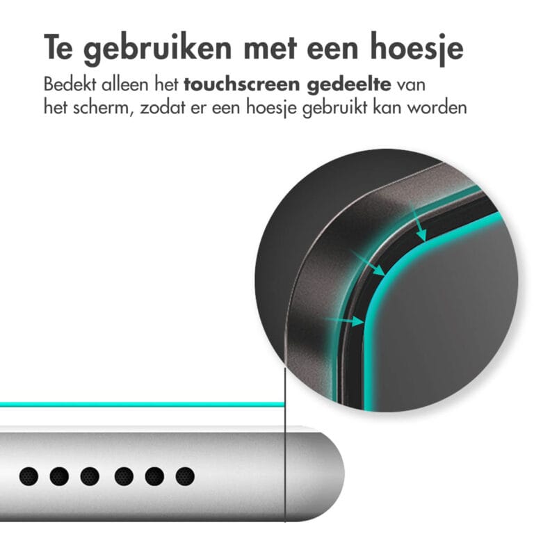 Selencia Gehard Glas Screenprotector Oppo A76 (4G) - Afbeelding 9