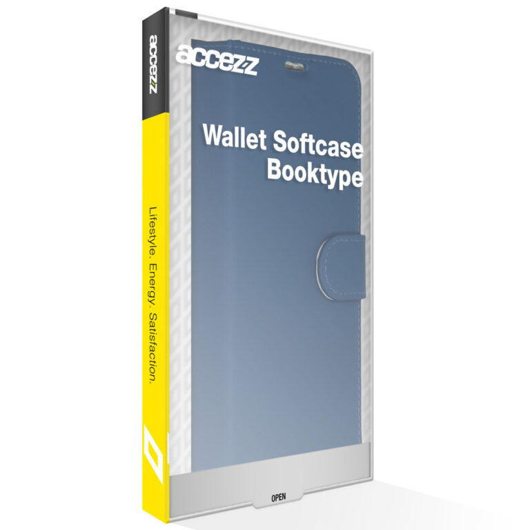 Accezz Wallet Softcase Bookcase iPhone 13 Pro - Donkerblauw - Afbeelding 5