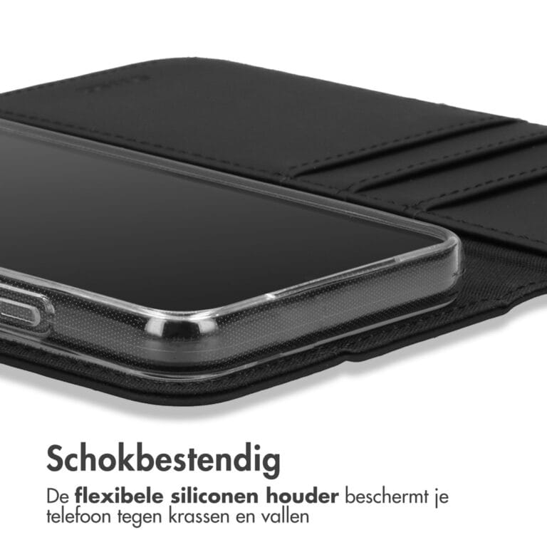 Accezz Wallet Softcase Bookcase Oppo Reno8 Lite - Zwart - Afbeelding 9