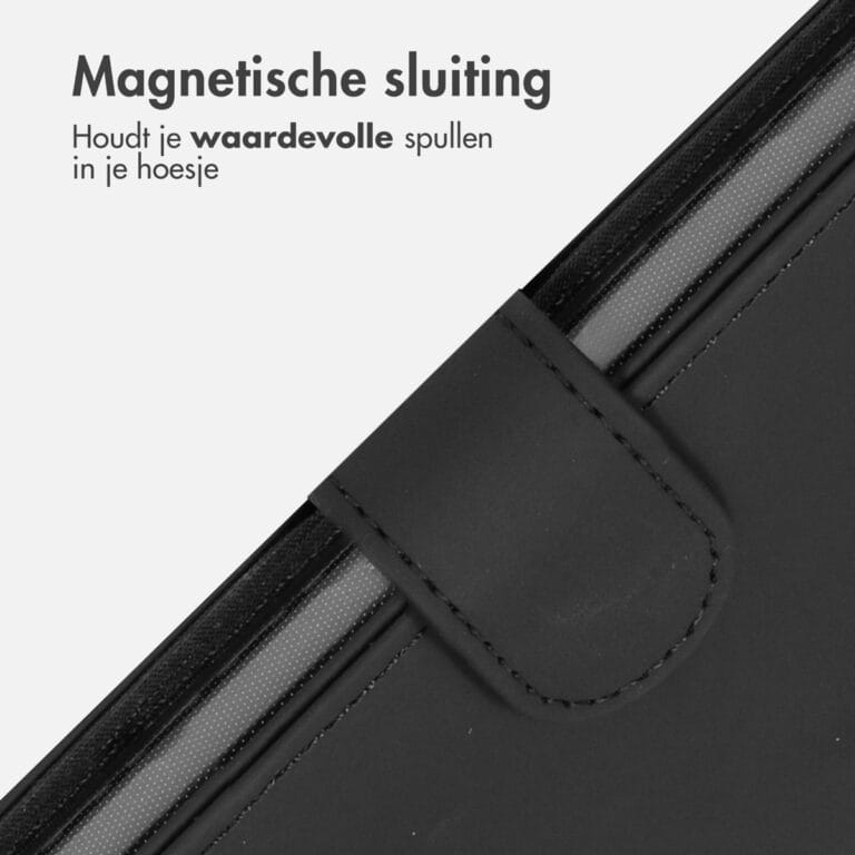 Accezz Wallet Softcase Bookcase Oppo Reno8 Lite - Zwart - Afbeelding 7