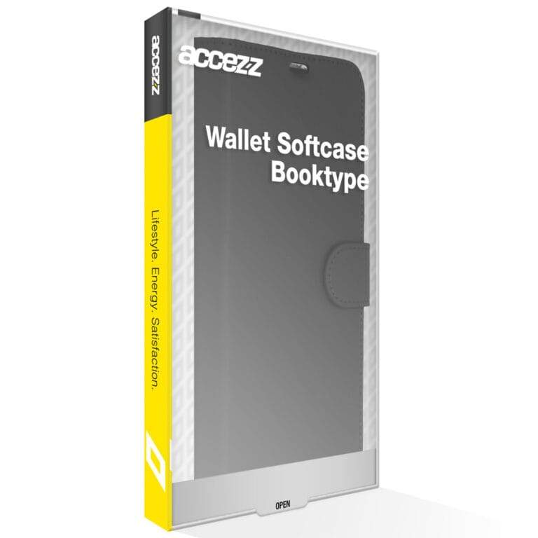 Accezz Wallet Softcase Bookcase Oppo Reno8 Lite - Zwart - Afbeelding 5