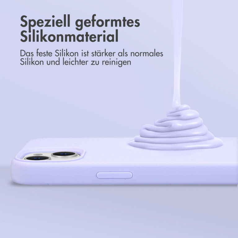 Accezz Liquid Silicone Backcover Samsung Galaxy A53 - Paars - Afbeelding 10