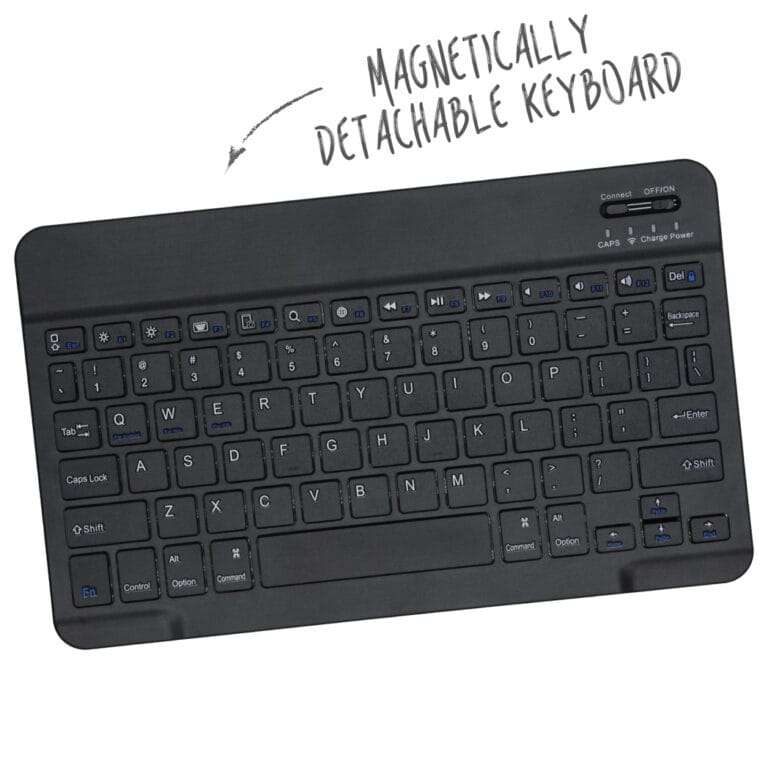 Accezz QWERTY Bluetooth Keyboard Bookcase Samsung Galaxy Tab A8 - Afbeelding 4