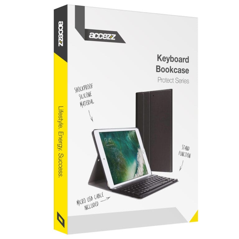 Accezz QWERTY Bluetooth Keyboard Bookcase Samsung Galaxy Tab A8 - Afbeelding 5